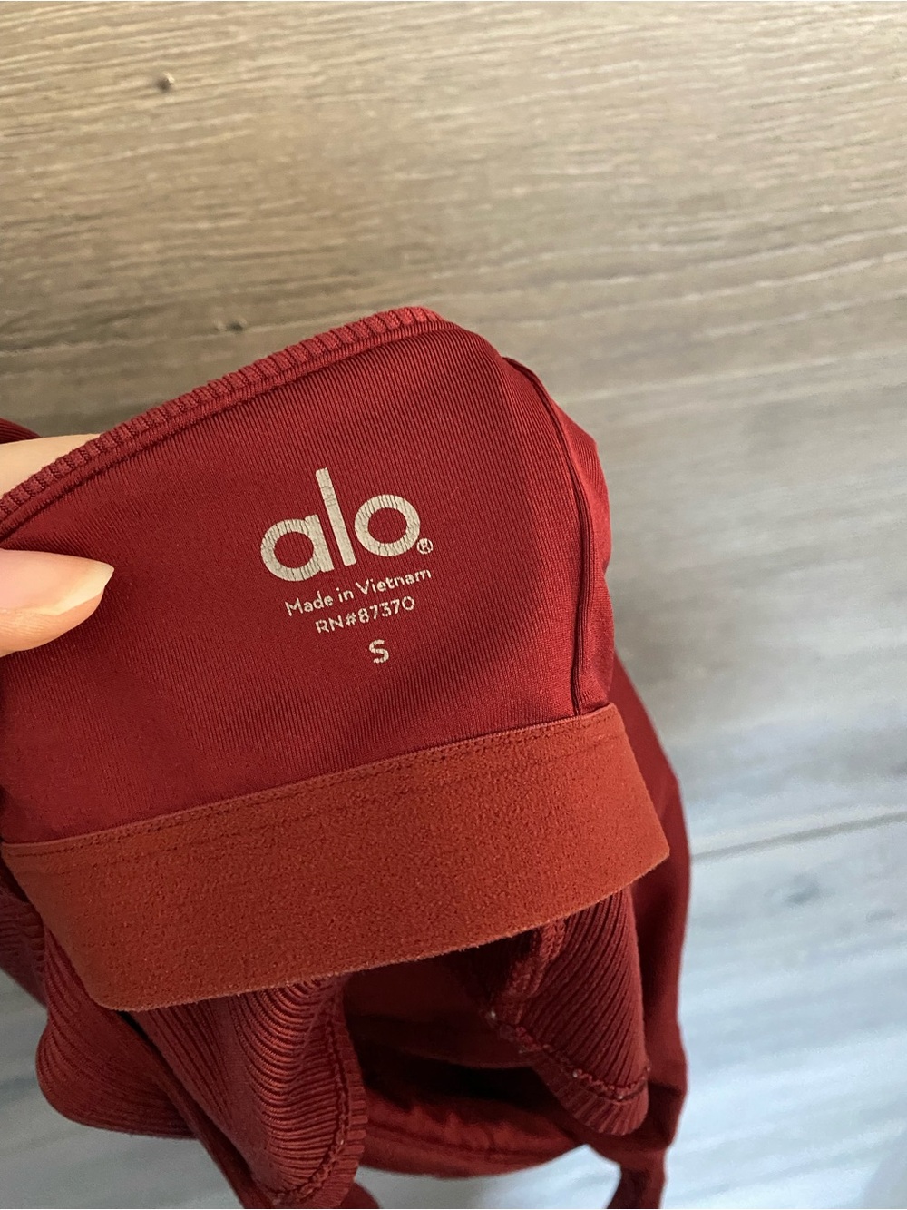 Alo Alosoft Ribbed Bra Tank - Picture 6 of 6